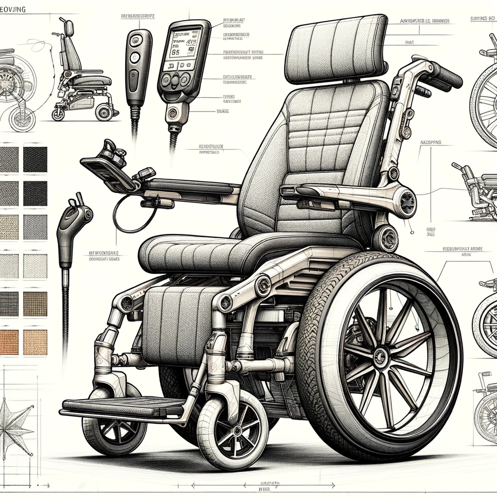 Návrh elektrický invalidní vozík_1